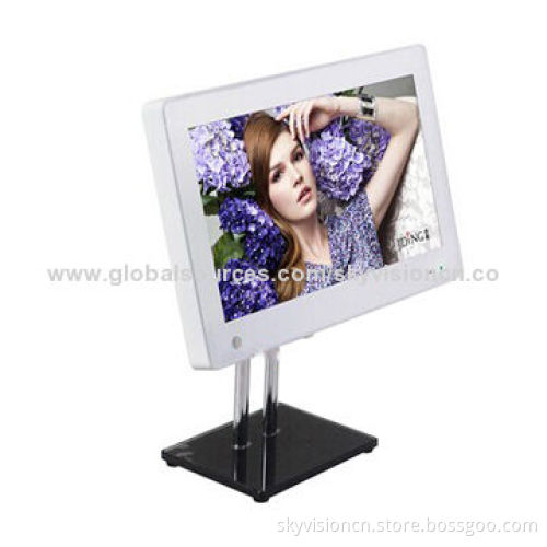 12-inch LED digital photo frame with montion sensor, 800x600 pixels, wall mountable